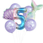Mermaid Foil Balloon Set Birthday Party Decoration 8