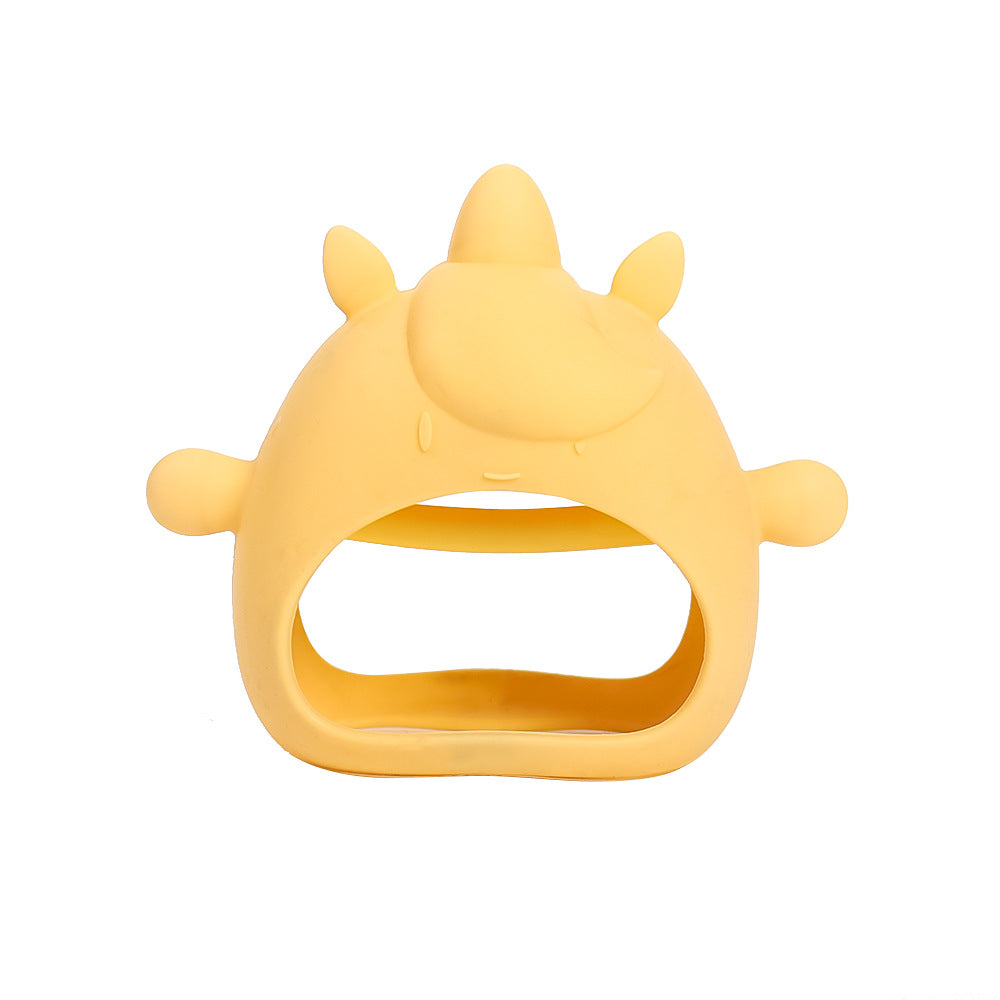 Silicone Baby Teether Toy Little Kitty Puppy Unicorn Bee Shapes 19