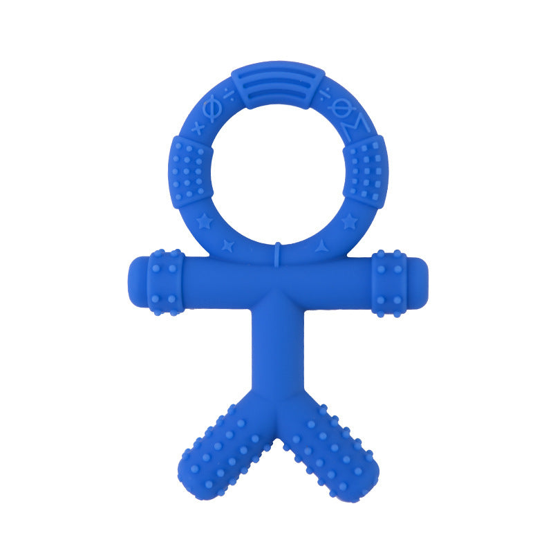 Humanoid Silicone Teething Toy Baby Teether 2 Pcs Set 4