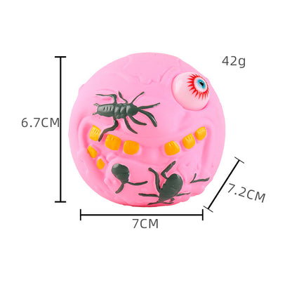 PVC Halloween Eyes Popping Out Squishy Sensory Stress Ball Toy 11