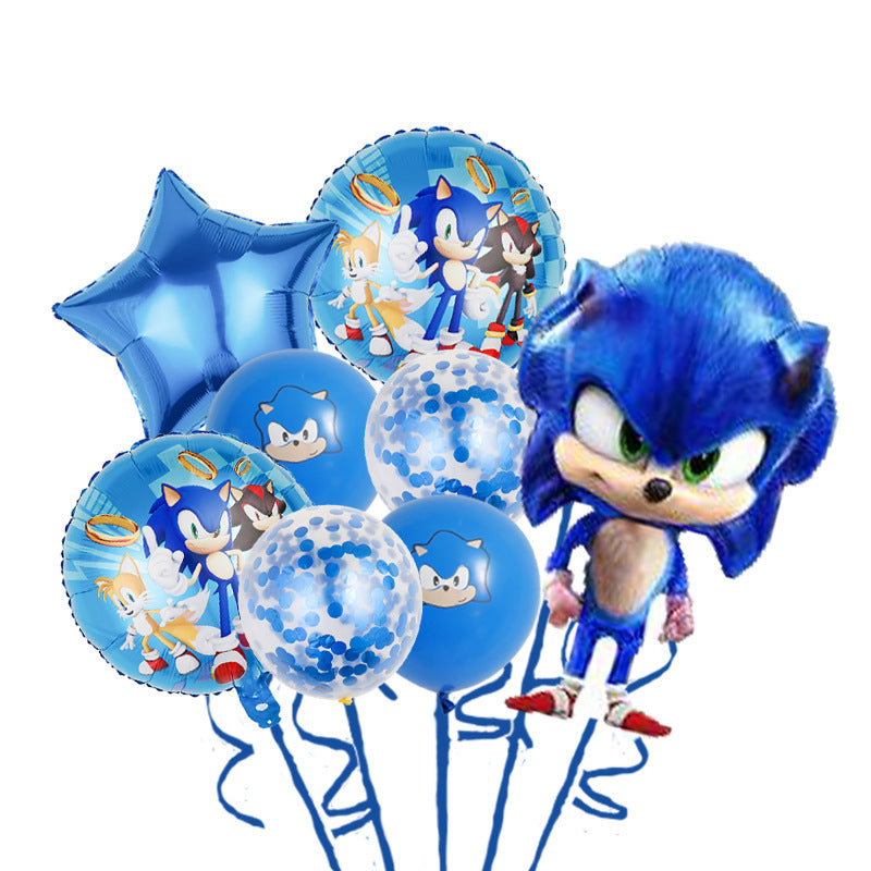 Sonic Foil Balloon Set Birthday Party Decoration 22pcs 21