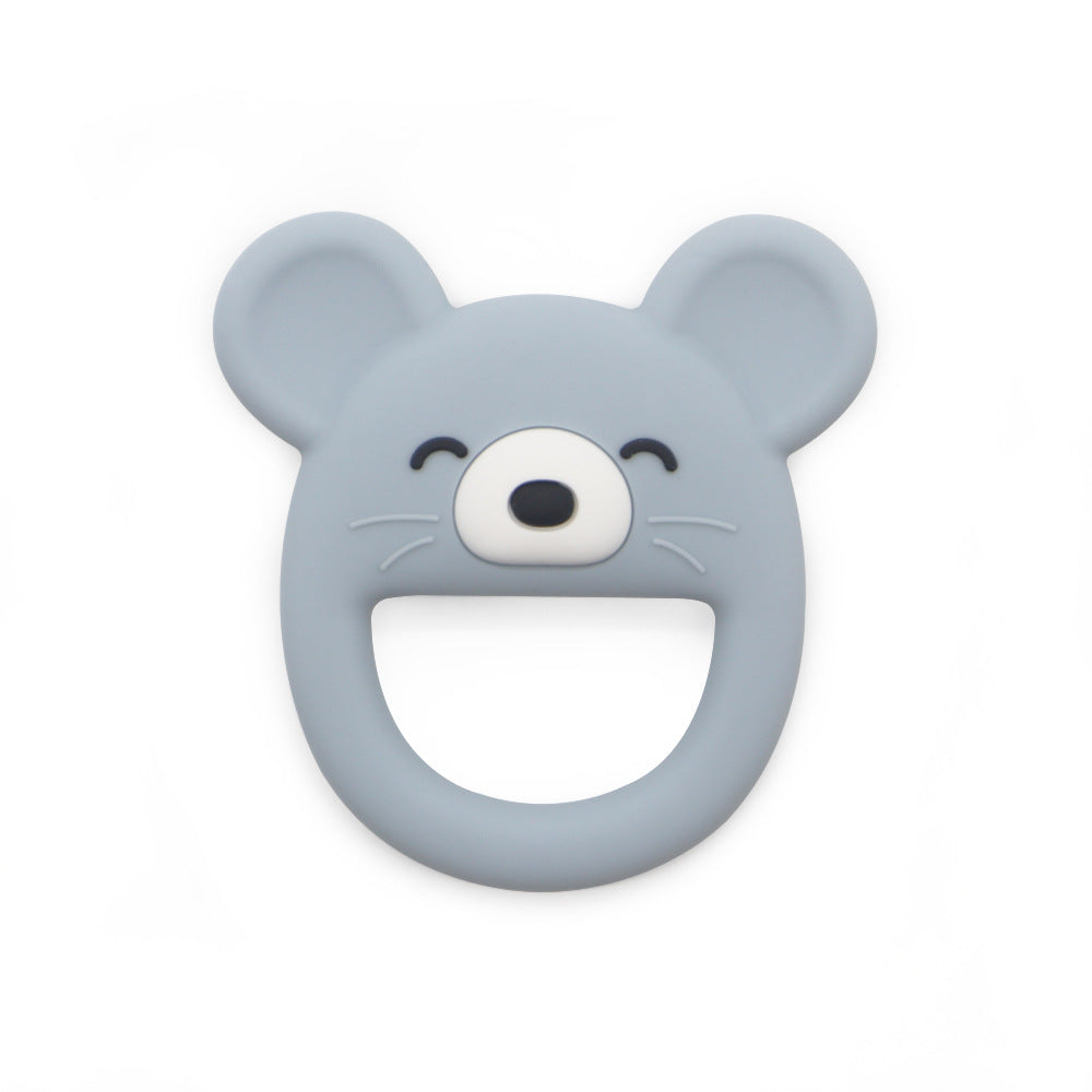 Silicone Baby Teething Toy Mouse Shape 10 Pieces Set 8