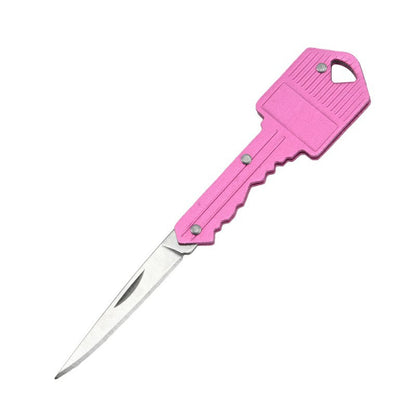 Mini Foldable Key Knife Stainless Steel Pocket Survival Tool 13