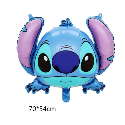 Stitch Foil Balloons Party Decoration Set 5pcs 7