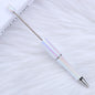 Handle Gradient Color Beadable Ballpoint Pens DIY Rainbow Opal Craft Supplies 11