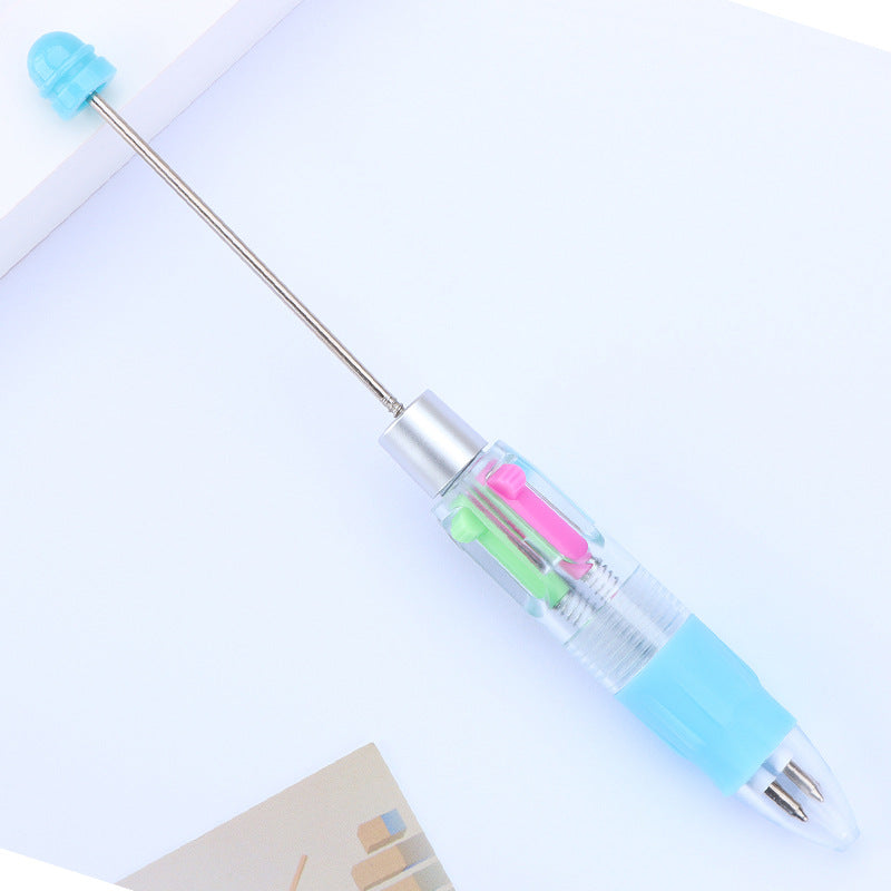 4-Color Beadable Pens DIY Craft Supplies Bullet Type 0.7mm 14