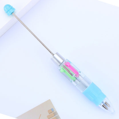 4-Color Beadable Pens DIY Craft Supplies Bullet Type 0.7mm 14