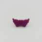 20pcs Silicone Focal Beads Wing Shape with Heart Center 37