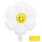 White Daisy Foil Balloons Party Decoration 50pcs 5