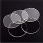 Transparent Circle Acrylic Sublimation Keychain Blank 5CM & 7.6CM Round