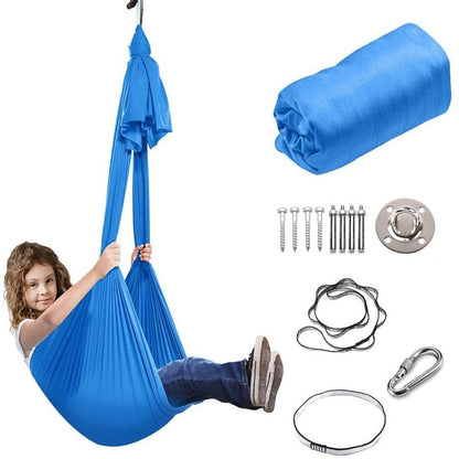 Nylon Sensory Training Swing Hammock for Children 280x150cm 2