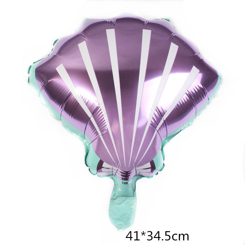 Marine Animal Foil Balloons Party Decoration Set 5pcs 15