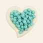 50pcs 15mm Irregular Silicone Beads Solid Color 11