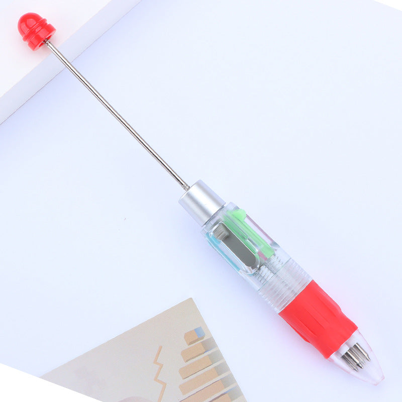 4-Color Beadable Pens DIY Craft Supplies Bullet Type 0.7mm 8