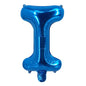 Blue Letter Foil Balloons Party Decoration 16 Inch 50pcs 11
