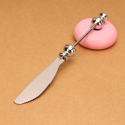 Beadable Tableware Tools Stainless Steel DIY Bread Butter Cutter Craft Supplies 11