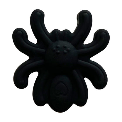 20Pcs Silicone Focal Beads Spider Solid Color Detailed Legs 9