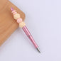 Colored Silicone Beaded Pens Handmade Office School Supplies Set 9