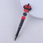 Animal Bow Silicone Beaded Pens Colorful Ballpoint Handmade Gift 10