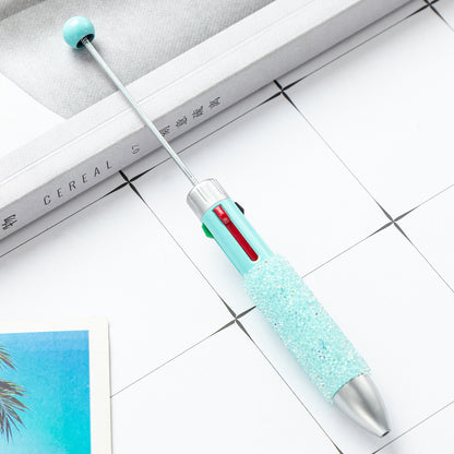 4 In 1 Beadable Ballpoint Pen Plastic DIY Four Color Sugar Craft 20