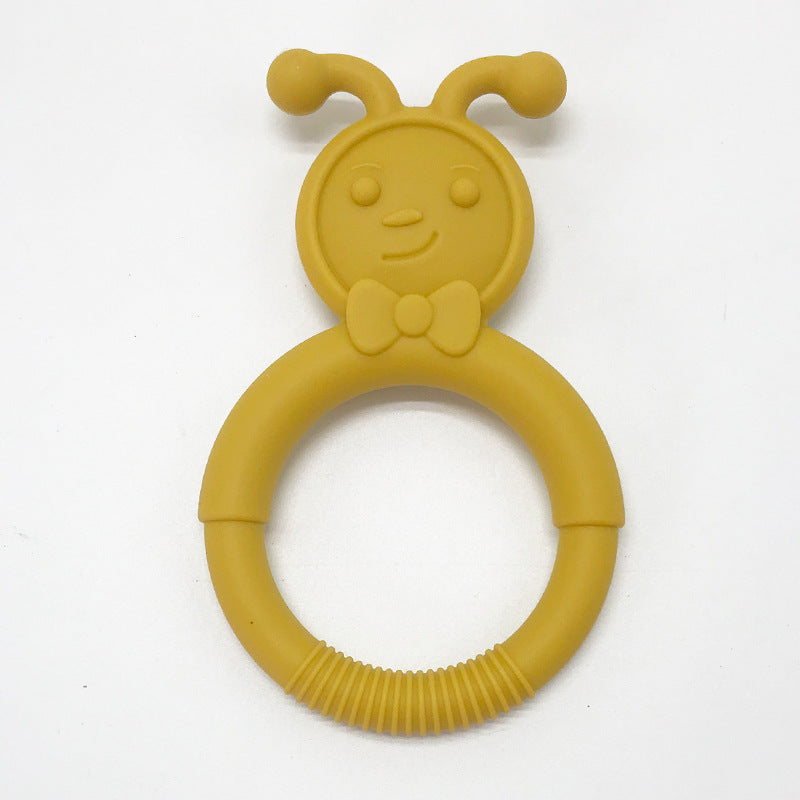 Silicone Baby Teether Bow Shape Soft Teething Toy 2 Pack 6
