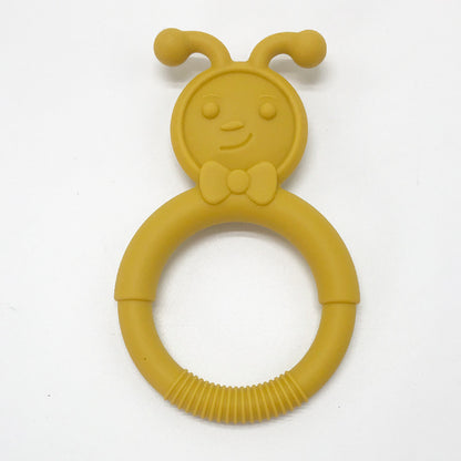 Silicone Baby Teether Bow Shape Soft Teething Toy 2 Pack 6