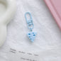 Cheese Slice Resin Keychain Cute Food Charm 3