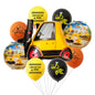 Excavator Foil Balloon Construction Party Decoration Set 6
