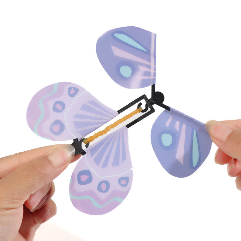 Little Butterfly Wind Up Toy Magic Prop for Kids and Adults 5