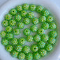 50pcs 14mm Rhinestone Beads Sparkling Decorative Beads 21