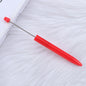 Long Creative Plastic Beadable Ballpoint Pens DIY Craft Supplies 16