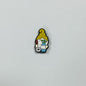 20Pcs Silicone Focal Beads Cartoon Dwarf Front Facing 8