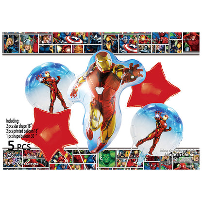 Cartoon Character Foil Balloon Set Kids Party Decoration 2 Sets 20