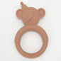 Silicone Baby Teething Toy Snowman Shape 2 Pcs Set 15