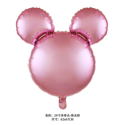 Mickey Head Foil Balloons Party Decoration 18 Inch and 24 Inch 50pcs 20