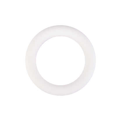 65mm Silicone Beads Solid Color Round Rings 6