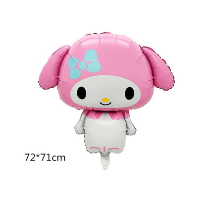 Sanrio Kuromi Melody Foil Balloons Birthday Party Decoration 5pcs 32