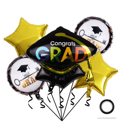 Graduation Foil Balloon Set Party Decoration 1Set 13