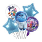 Inside Out Foil Balloon Set Birthday Party Decoration 5pcs 7