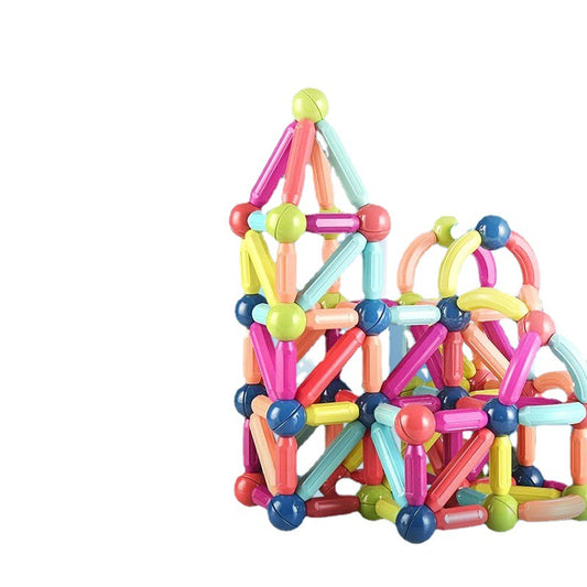 Plastic Magnetic Tiles Building Blocks Educational Toy