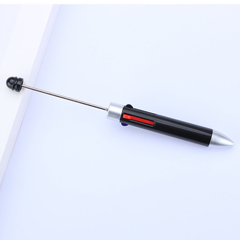 Four-Color Beadable Ballpoint Pens Bullet Tip 1.0mm DIY Craft Supplies 5