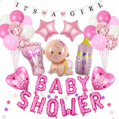 Baby Shower Foil Balloon Set Party Decoration 20x25x2.5cm 2