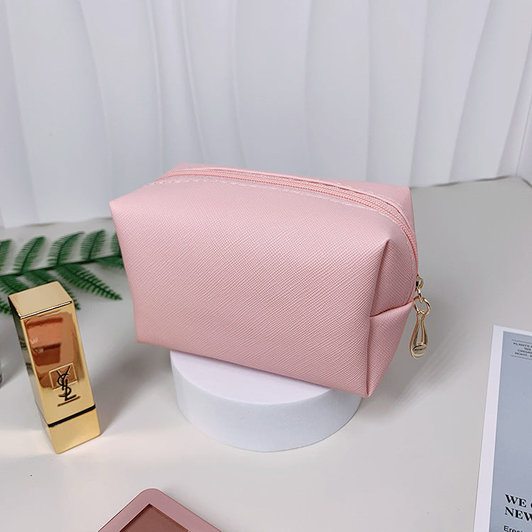 PU Leather Makeup Bag Cosmetic Travel Portable Toiletry Storage Bag 21