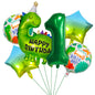 Dinosaur Foil Balloon Set Birthday Party Decoration 1Set 3