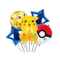 Pikachu Foil Balloon Set Children Birthday Party Decoration 19