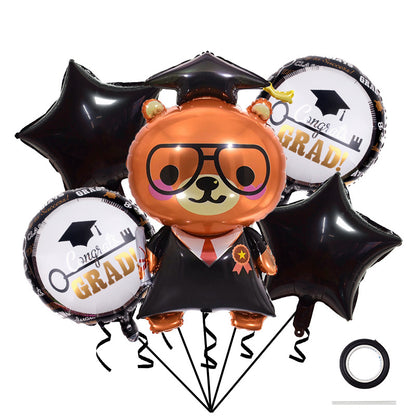 Graduation Foil Balloon Set Party Decoration 1Set 11