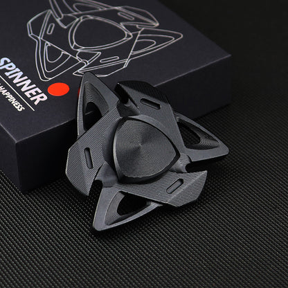 Aluminum Alloy Shark Fingertip Gyroscope Metal Fidget Spinner 3