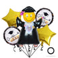 Graduation Foil Balloon Set Party Decoration 1Set 12