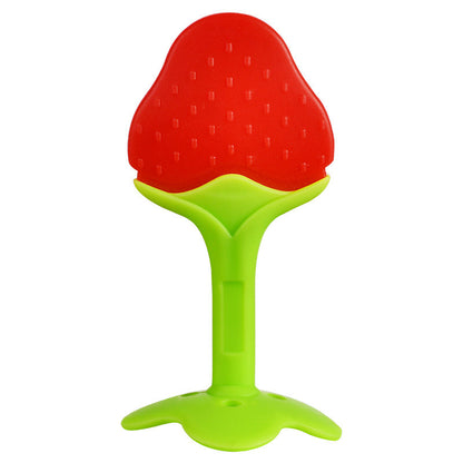 Silicone Banana Shape Teething Toy with Suction Cup for Baby 12