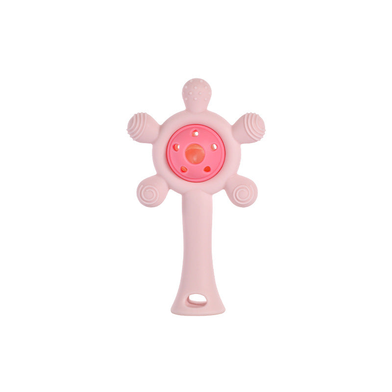 Silicone Baby Teething Toy Ferris Wheel Ringing Bell 5 Pack 7